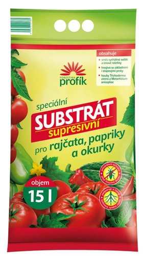 Supresivn substrt pro rajata, papriky a okurky 15 l, FO