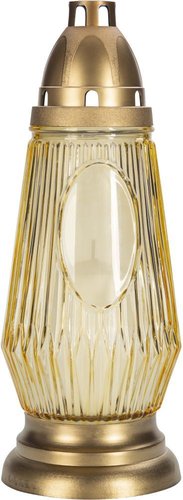 Svíčka 4042 - sklo, medová, 170 g, 48 h
