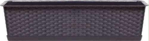 Truhlk s miskou RATOLLA CASE - umbra 78,3 cm
