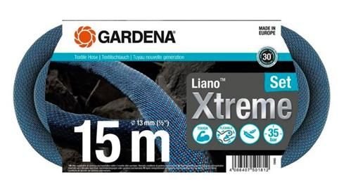 GARDENA - textiln hadice Liano Xtreme 15 m  sada, 18465-20