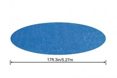 Baznov plachta s oky, d 5,5 m, modr, UV