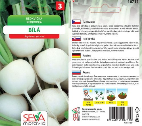 Ředkvička ran. bílá_5 g