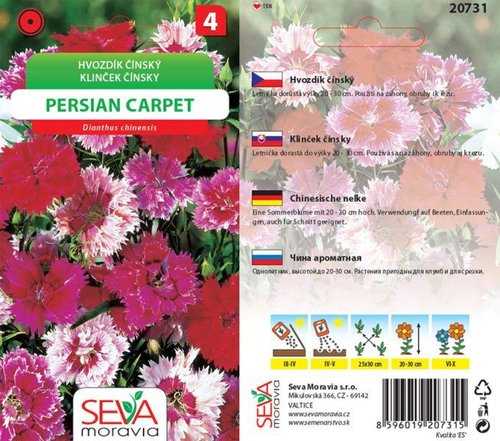 Hvozdík čínský Persian Carpet směs_0,3 g
