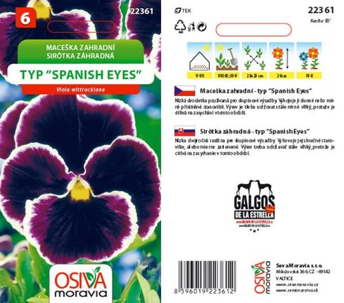 Maceka zahradn typ Spanish Eyes_20 s