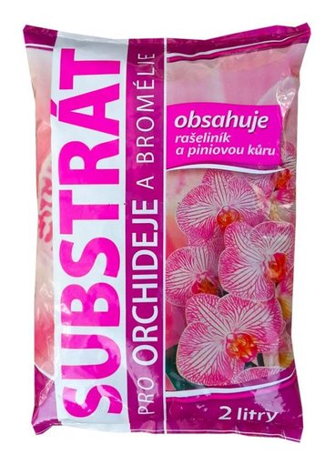 Substrt pro orchideje a bromlie 2 l, DI, FO