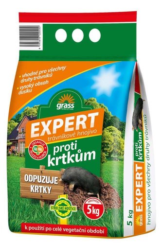EXPERT s odpuz. účinkem proti krtkům 5 kg