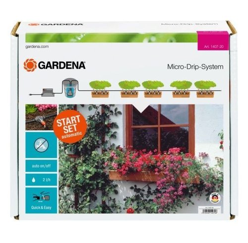 GARDENA - automatick zavlaovn pro 5-6 m kvtinovch truhlk, 01407-20