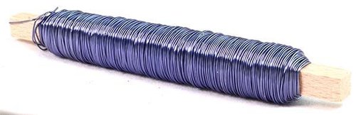 Vázací drátek - 0,5 mm, 0,1 kg, lak. fialový