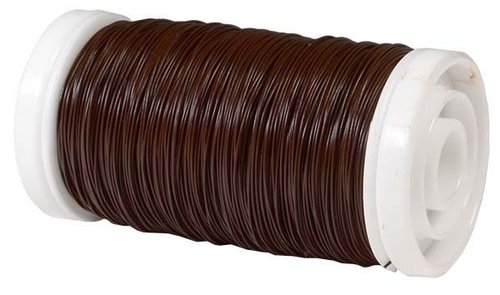 Vázací drátek myrtový - 0,35 mm, 100 g, hnědý