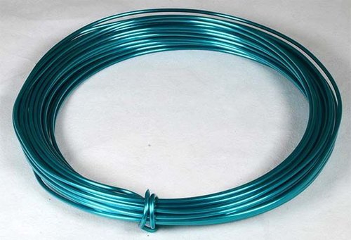 Vzac drtek alu. - 2 mm x 12 m, 100 g, tyrkys