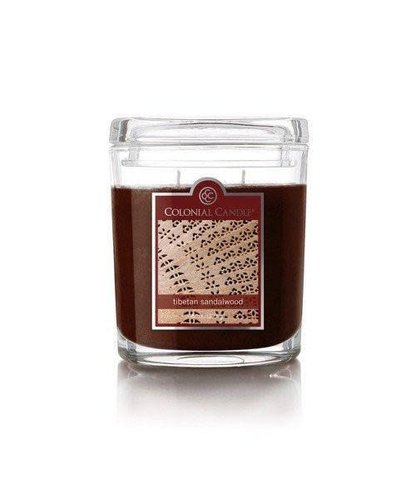 Svíčka COLONIAL Tibetan Sandalwood 623 g - ovál