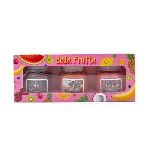 Svka CANDLE BROS. Bella Frutta - set, 3 x 85 g