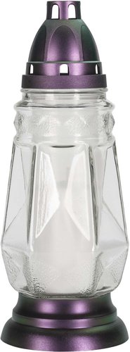 Svíčka 4040 - sklo, bí, 170 g, 48 h