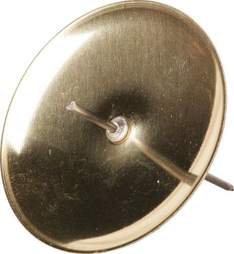 Bodec na svíčku - 20 ks, 6 cm, zlatý