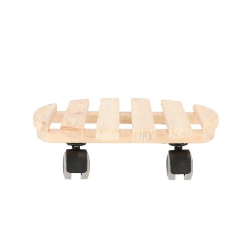 Podstavec pod kvtin pojzdn kulat 28,7 x 8,2 cm, natur
