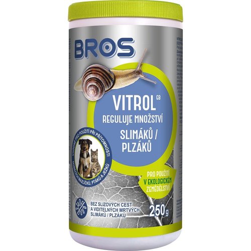 BROS - VITROL GB na slimáky 250 g